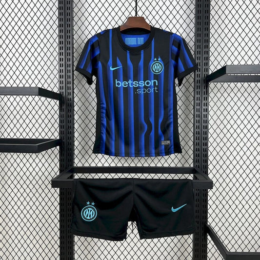 Inter Milan 'Thuis' Voetbalkit 25/26 - KINDEREN