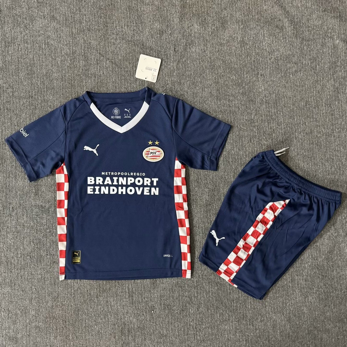 PSV Eindhoven 'Uit' Voetbalkit 25/26 - KINDEREN