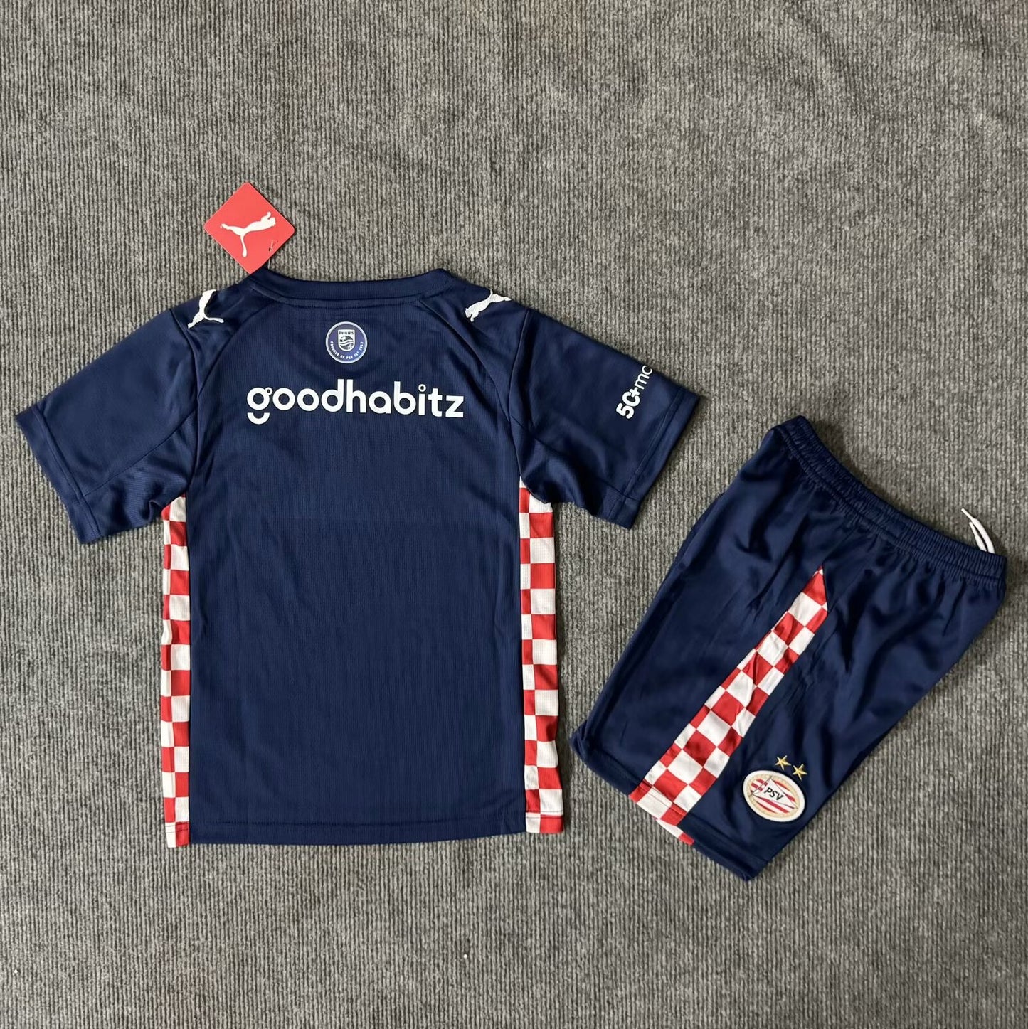 PSV Eindhoven 'Uit' Voetbalkit 25/26 - KINDEREN