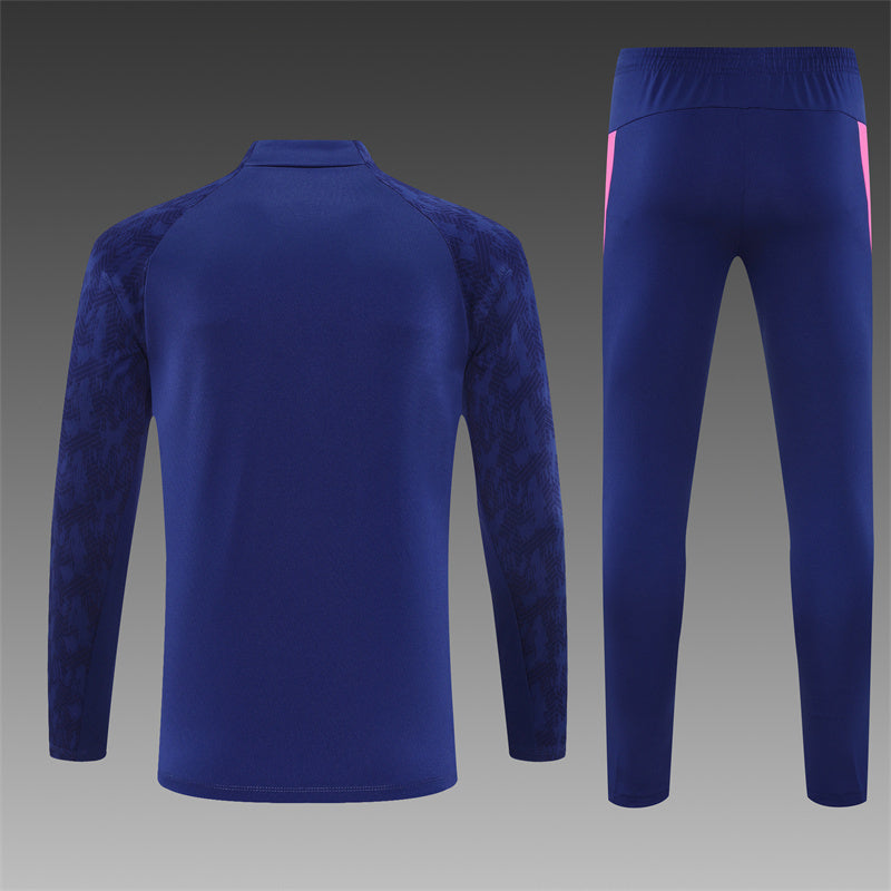 Feyenoord Half-Pull Trainingspak 'Blauw' 25/26 - KINDEREN