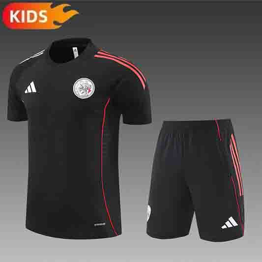 Ajax Trainingskit 'Zwart' 25/26 - KINDEREN