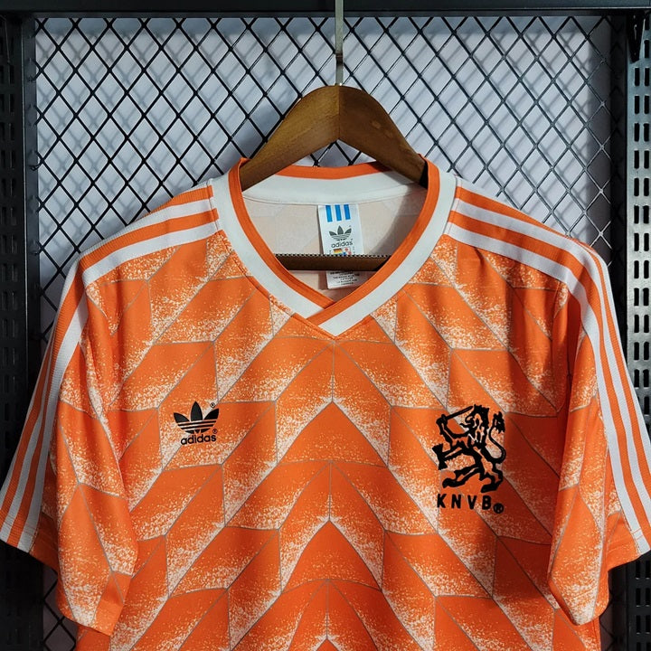 Nederland Retro 'Thuis' Voetbalshirt 1988 - VOLWASSENEN