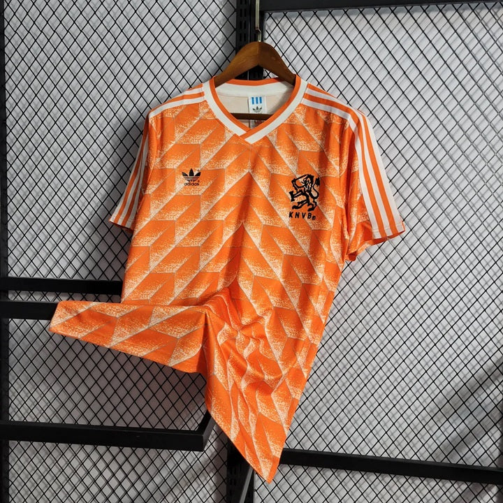 Nederland Retro 'Thuis' Voetbalshirt 1988 - VOLWASSENEN