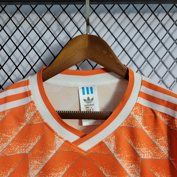 Nederland Retro 'Thuis' Voetbalshirt 1988 - VOLWASSENEN