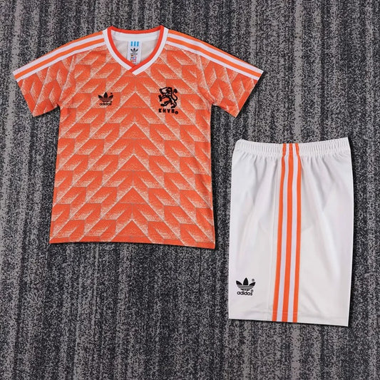 Nederland Retro 'Thuis' Voetbalkit 1988 - KINDEREN