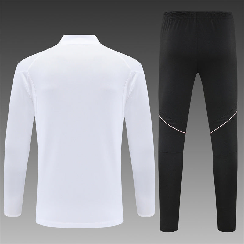 Juventus Half-Pull Trainingspak 'Wit' 25/26 - KINDEREN
