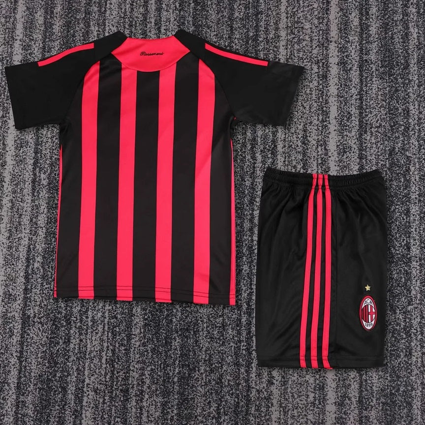 AC Milan Retro 'Thuis' Voetbalkit 08/09 - KINDEREN