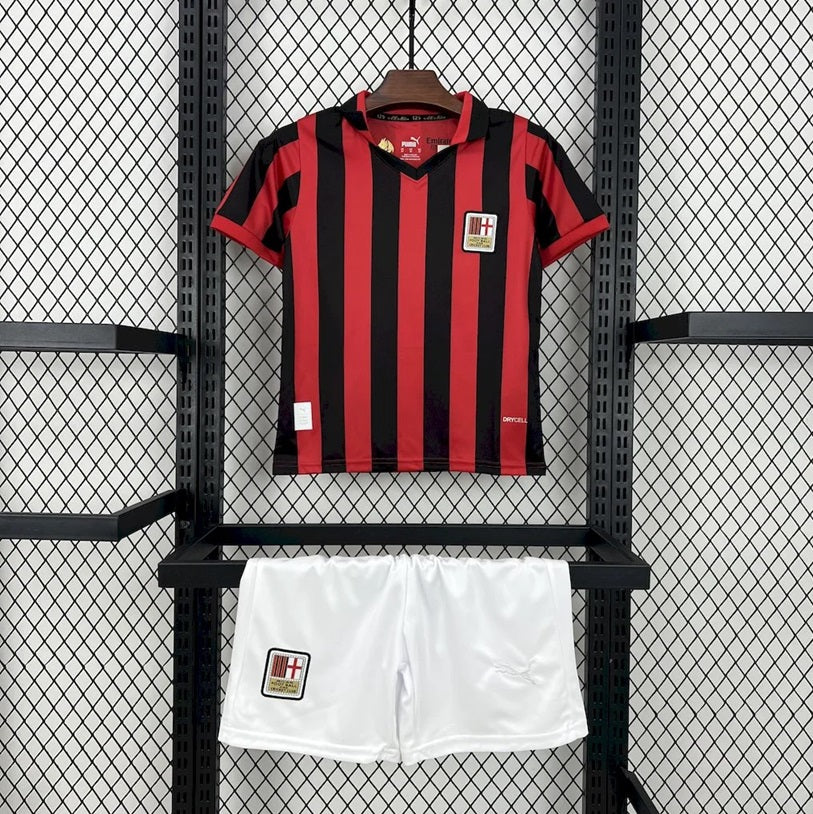 AC Milan 125j Jubileum Voetbalkit 24/25 - KINDEREN