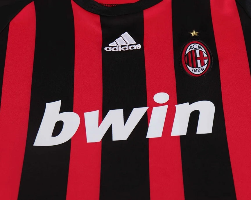 AC Milan Retro 'Thuis' Voetbalkit 08/09 - KINDEREN
