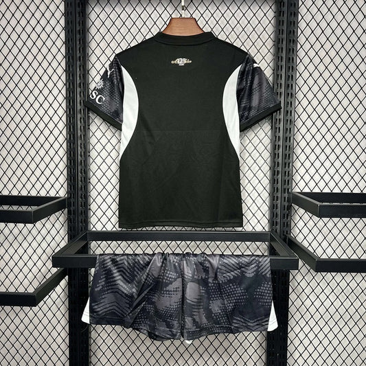 AC Milan Keeper Voetbalkit 'Zwart' 24/25 - KINDEREN