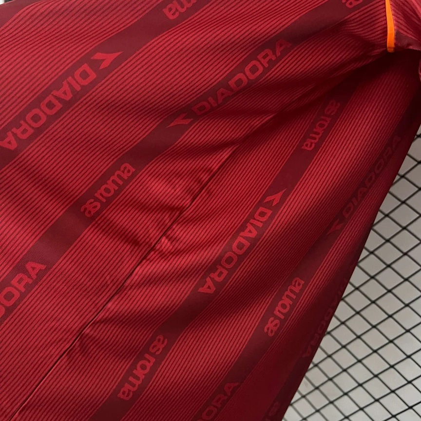 Roma Retro 'Thuis' Voetbalshirt 99/00 - VOLWASSENEN