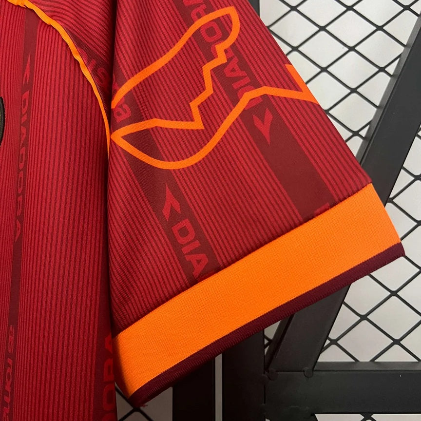 Roma Retro 'Thuis' Voetbalshirt 99/00 - VOLWASSENEN