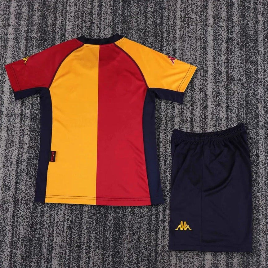 Roma Retro 'Thuis' Voetbalkit 00/01 - KINDEREN