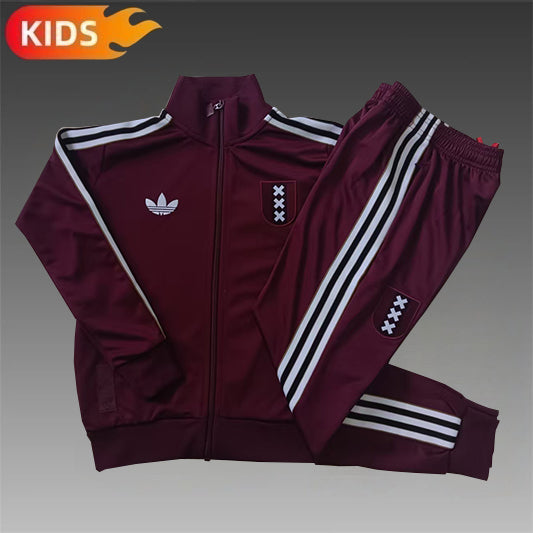 Ajax Full-Zip 'Amsterdam Edition' Trainingspak 25/26 - KINDEREN