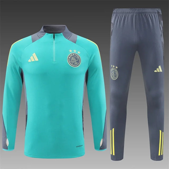 Ajax Half-Pull Trainingspak 'Groen' - VOLWASSENEN