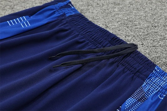Al Nassr Half-Pull Trainingspak 'Blauw' - KINDEREN
