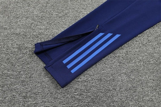 Al Nassr Half-Pull Trainingspak 'Blauw' - KINDEREN