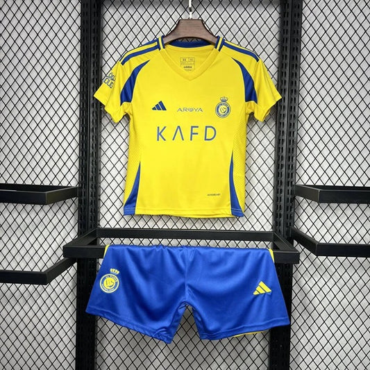 Al Nassr 'Thuis' Voetbalkit 24/25 - KINDEREN