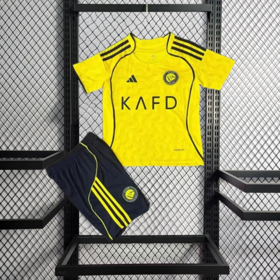 Al Nassr 'Thuis' Voetbalkit 25/26 - KINDEREN