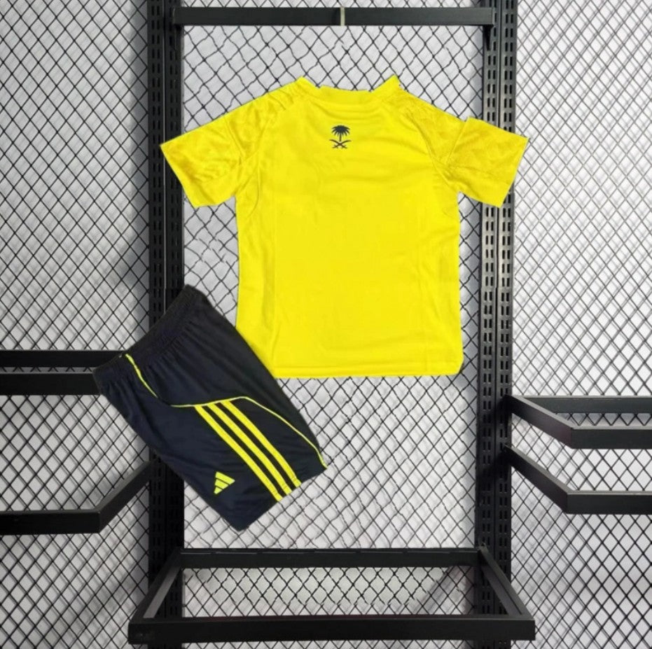 Al Nassr 'Thuis' Voetbalkit 25/26 - KINDEREN