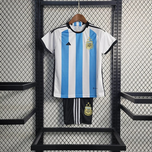 Argentinie 'Thuis' Voetbalkit 2023 - KINDEREN