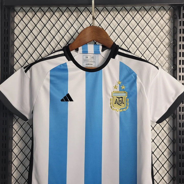 Argentinie 'Thuis' Voetbalkit 2023 - KINDEREN