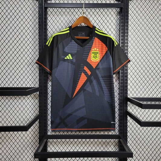 Argentinie Keeper Voetbalshirt 'Zwart' 2025 - VOLWASSENEN