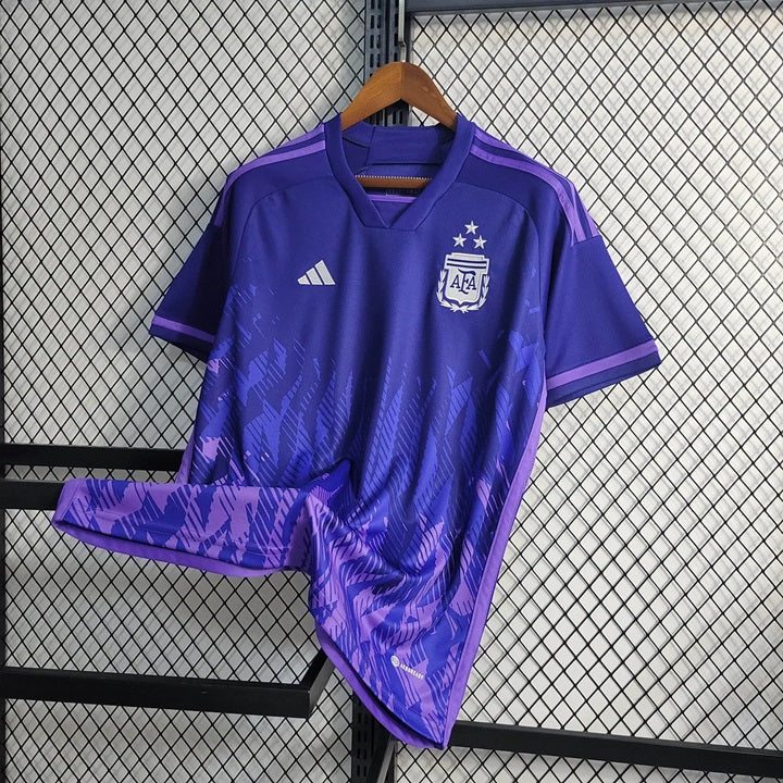 Argentinie 'Uit' Voetbalshirt 2023 - VOLWASSENEN