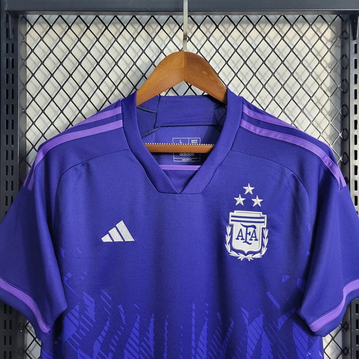 Argentinie 'Uit' Voetbalshirt 2023 - VOLWASSENEN