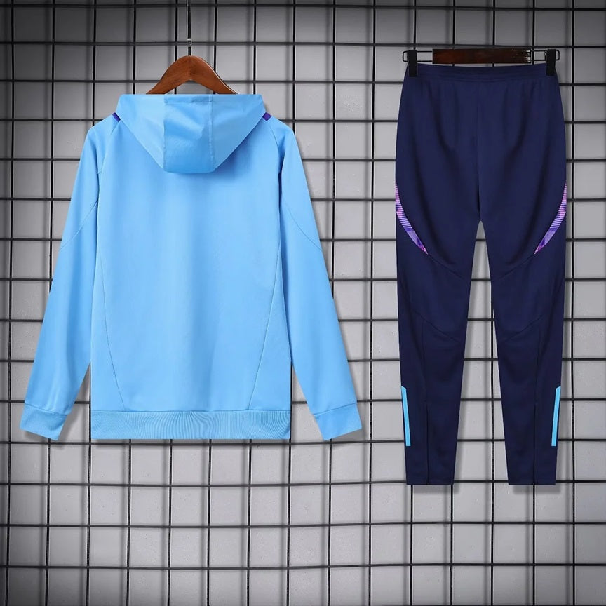 Argentinie Hooded Trainingspak 'Blauw' - VOLWASSENEN