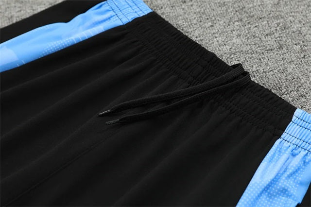 Argentie Half-Pull Trainingspak 'Zwart' - KINDEREN