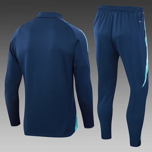 Arsenal Half-Pull Trainingspak 'Blauw' - VOLWASSENEN