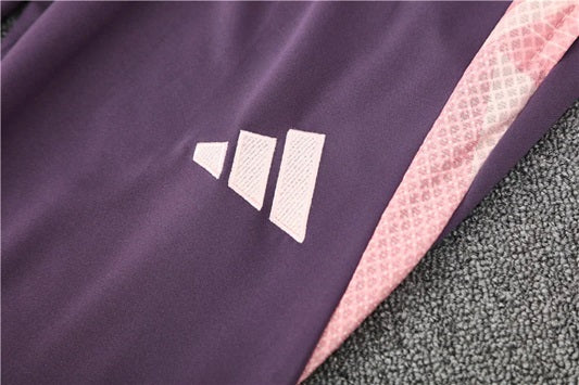 Arsenal Half-Pull Trainingspak 'Paars' - VOLWASSENEN