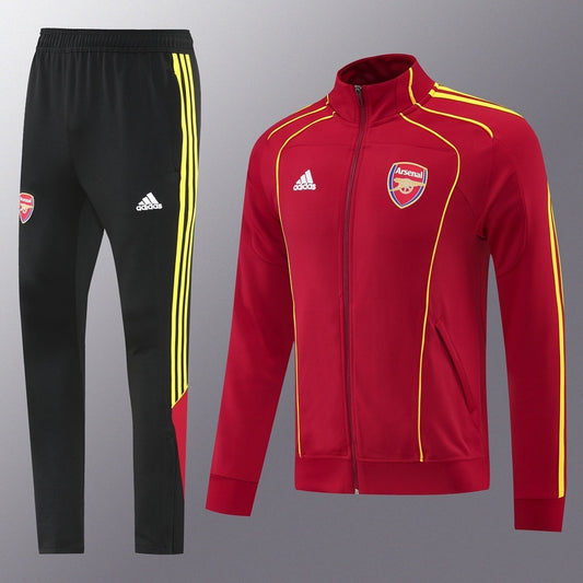 Arsenal Full-zip Trainingspak 'Rood' 25/26 - VOLWASSENEN
