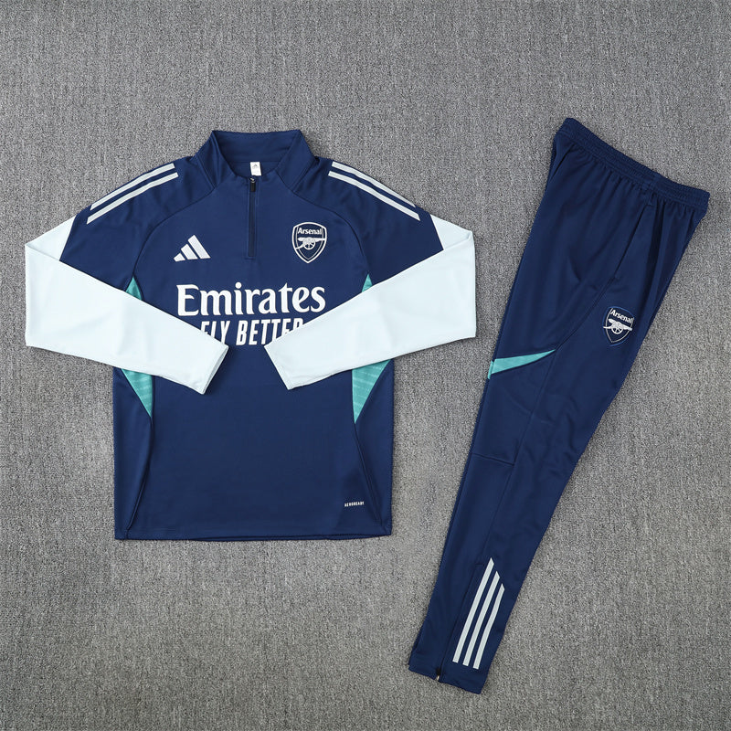 Arsenal Half-Pull Trainingspak 'Blauw' 25/26 - KINDEREN