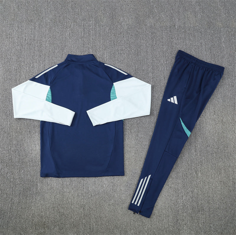 Arsenal Half-Pull Trainingspak 'Blauw' 25/26 - KINDEREN