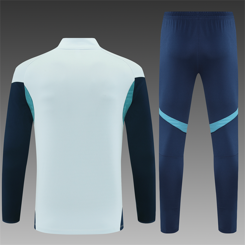 Arsenal Half-Pull Trainingspak 'Wit' 25/26 - KINDEREN
