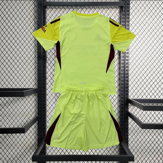 Arsenal Keeper Voetbalkit 'Geel' 25/26 - KINDEREN