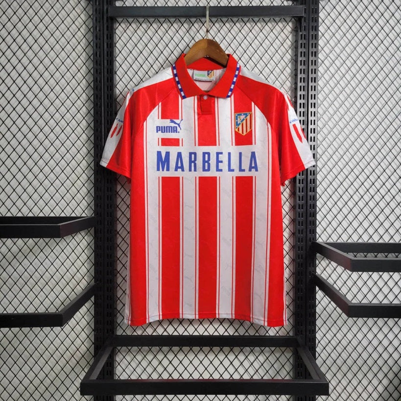 Atletico Madrid Retro 'Uit' Voetbalshirt 95/96 - VOLWASSENEN