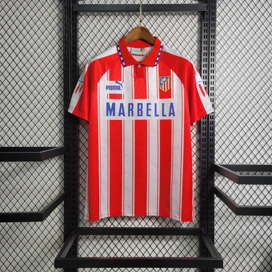 Atletico Madrid Retro 'Uit' Voetbalshirt 95/96 - VOLWASSENEN