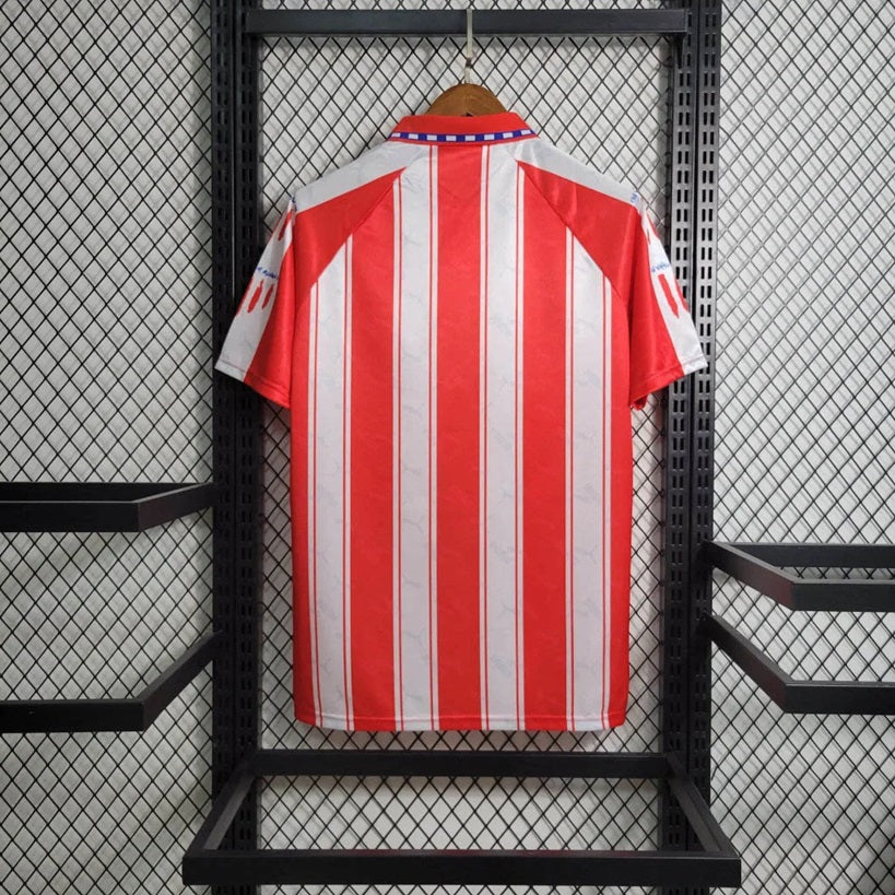 Atletico Madrid Retro 'Uit' Voetbalshirt 95/96 - VOLWASSENEN