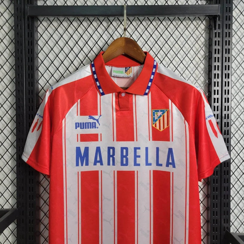Atletico Madrid Retro 'Uit' Voetbalshirt 95/96 - VOLWASSENEN