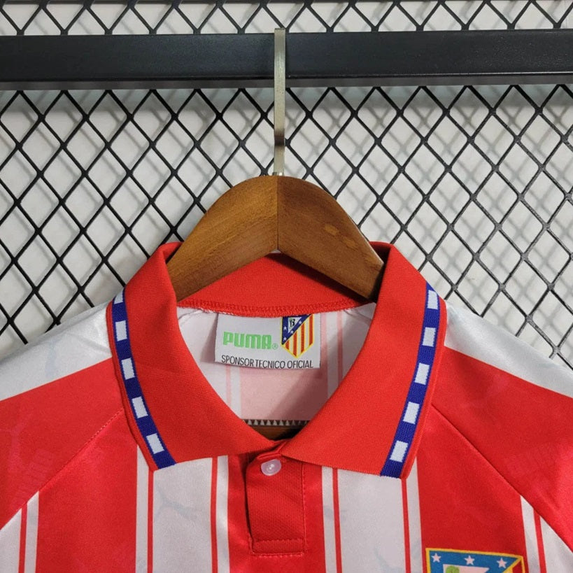Atletico Madrid Retro 'Uit' Voetbalshirt 95/96 - VOLWASSENEN