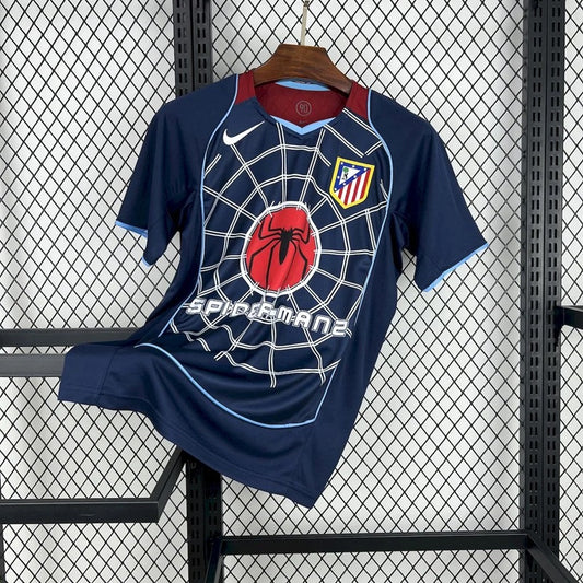 Atletico Madrid Retro 'Uit' Voetbalshirt 04/05 - VOLWASSENEN