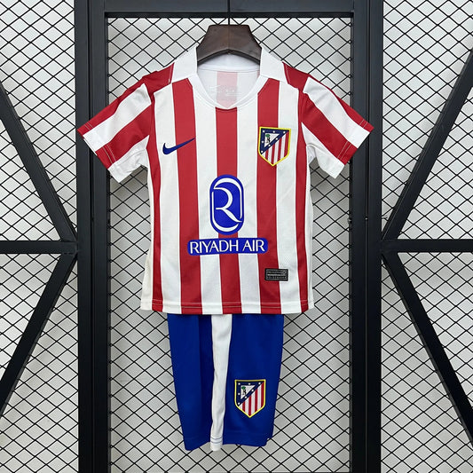 Atletico Madrid 'Thuis' Voetbalkit 25/26 - KINDEREN