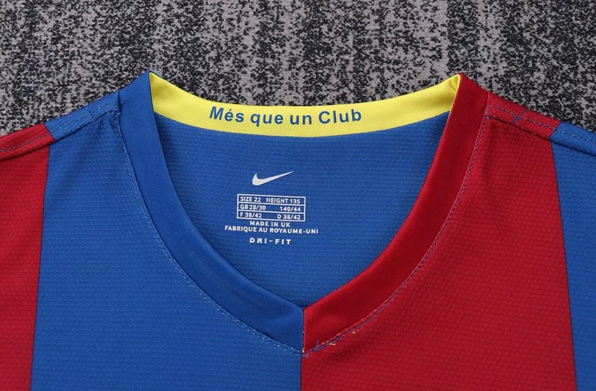 Barcelona Retro 'Thuis' Voetbalkit 06/07 - KINDEREN