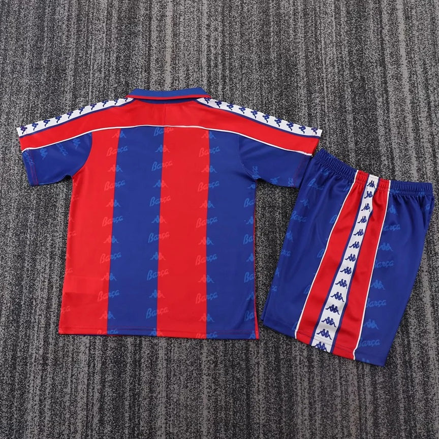 Barcelona Retro 'Thuis' Voetbalkit 92/95 - KINDEREN