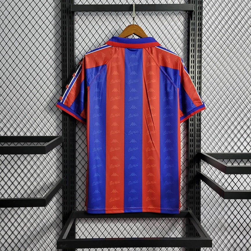 Barcelona Retro 'Thuis' Voetbalshirt 95/97 - VOLWASSENEN
