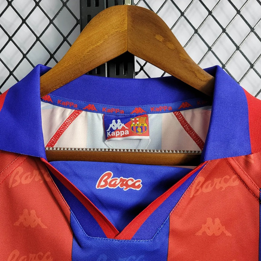 Barcelona Retro 'Thuis' Voetbalshirt 95/97 - VOLWASSENEN