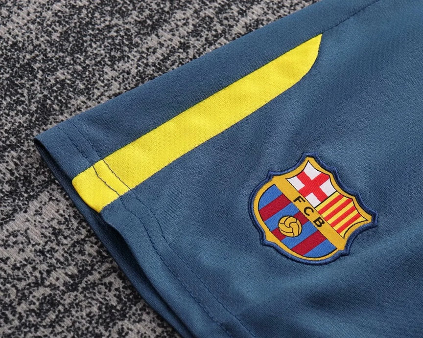 Barcelona Retro 'Uit' Voetbalkit 08/09 - KINDEREN